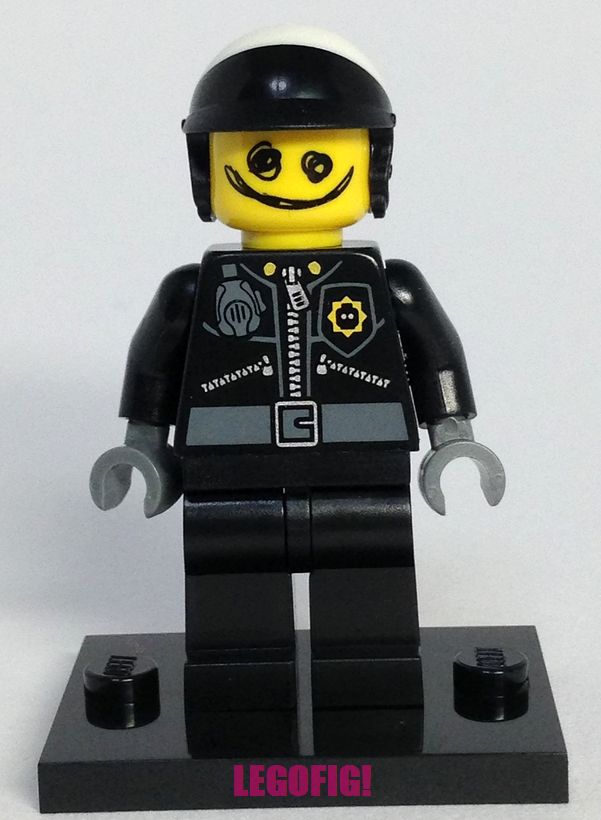 レビュー レゴ ミニフィギュア ムービーシリーズ 悪そうな警察官 Legofig